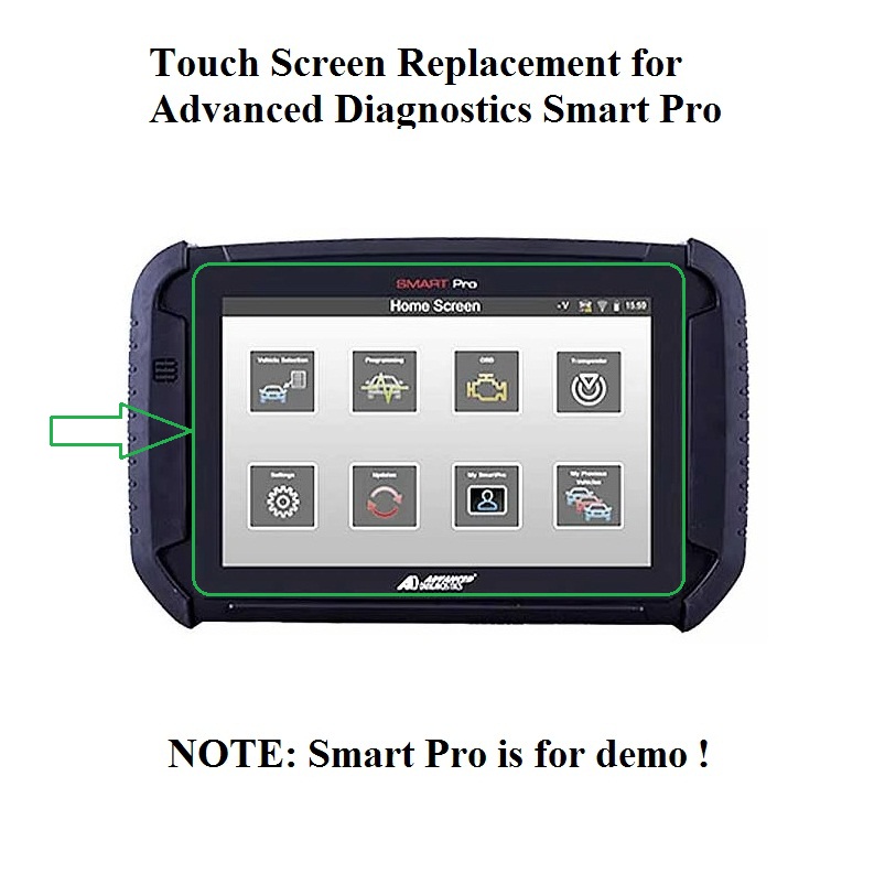 Touch Screen Digitizer for Advanced Diagnostics SMART Pro